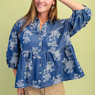 The Jeany Baby Blouse