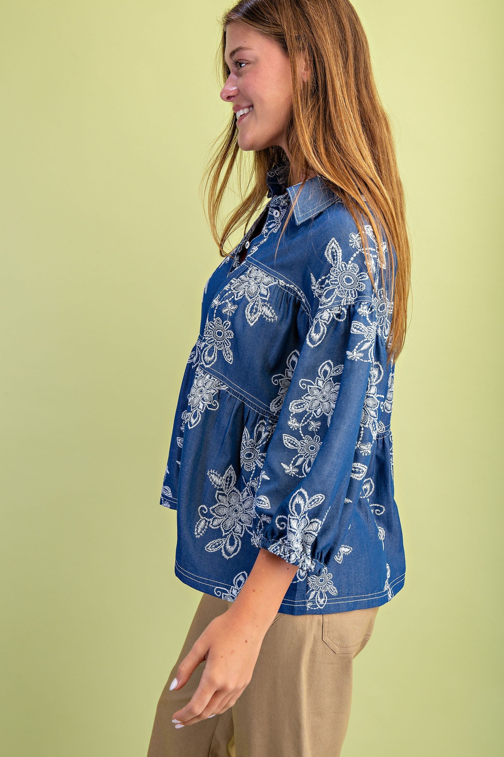 The Jeany Baby Blouse