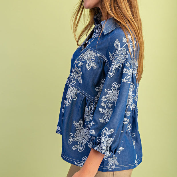 The Jeany Baby Blouse