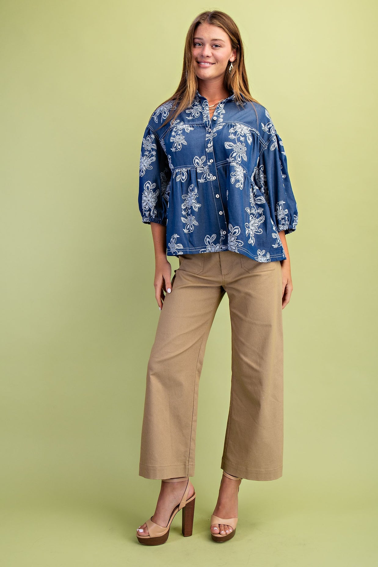 The Jeany Baby Blouse