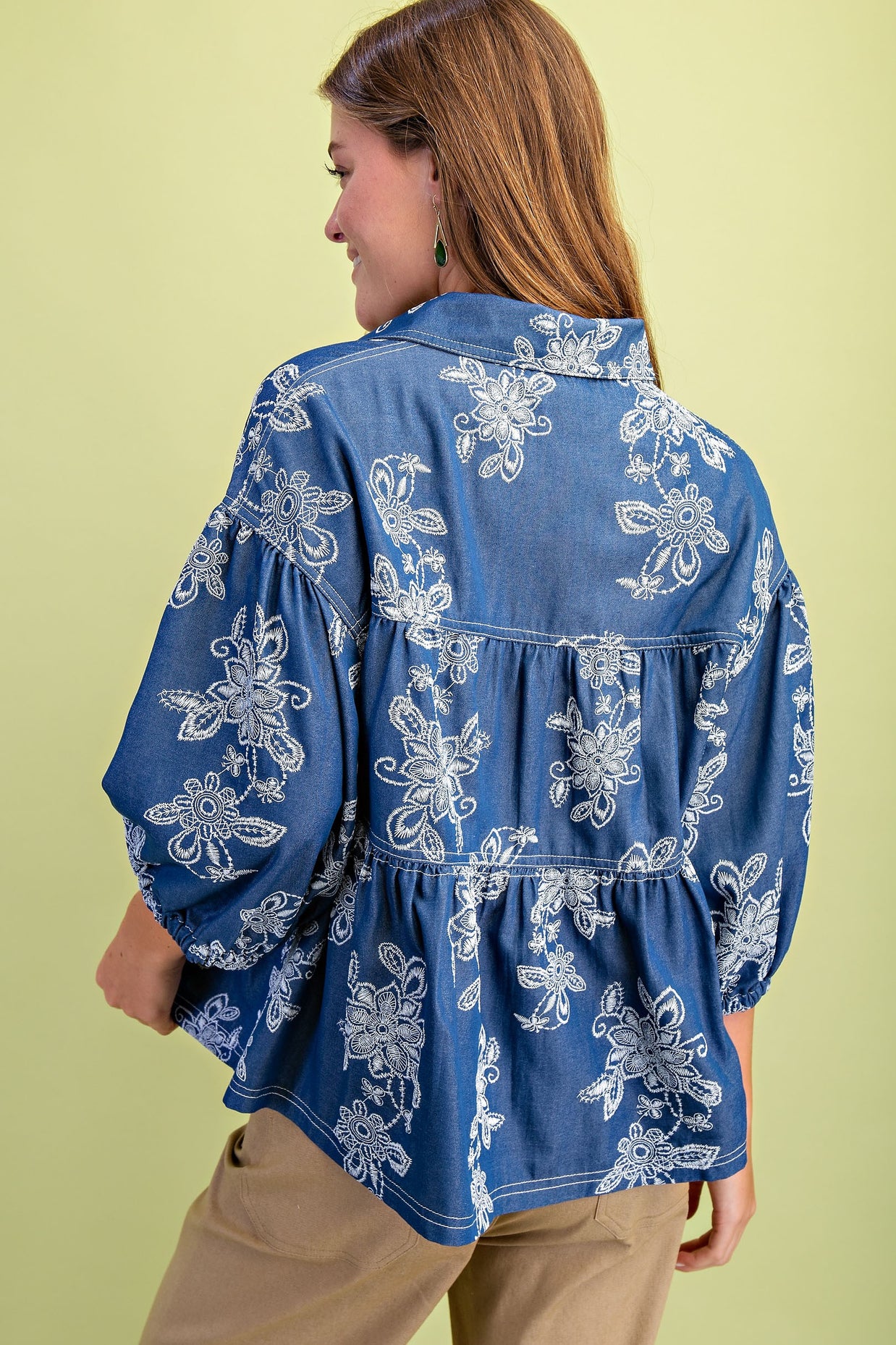 The Jeany Baby Blouse
