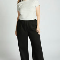 Fleece Straight Leg Pants