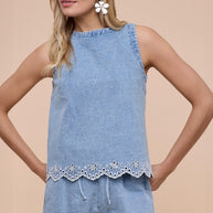 Louisa Denim Set