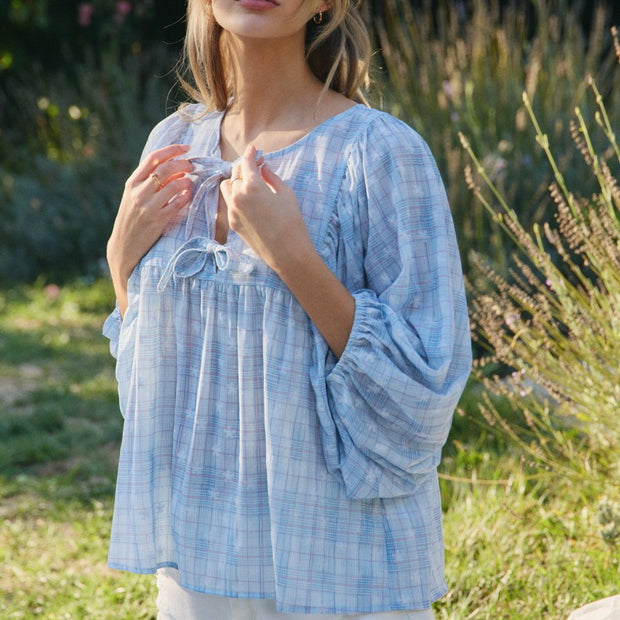Curvy Picnkey Blouse