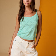 Diamanta Stitch Tank Top