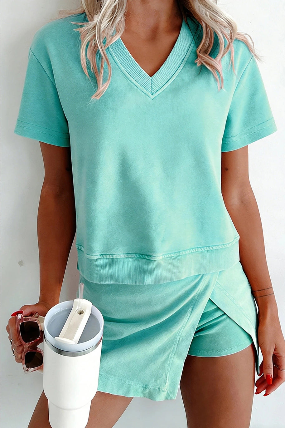 Pretty Bash Skort Set