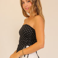Dotsy Aymetrical Top