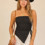 Dotsy Aymetrical Top
