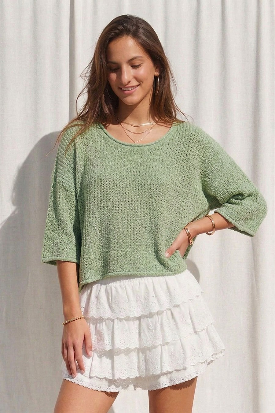 Catalonia Knit Top
