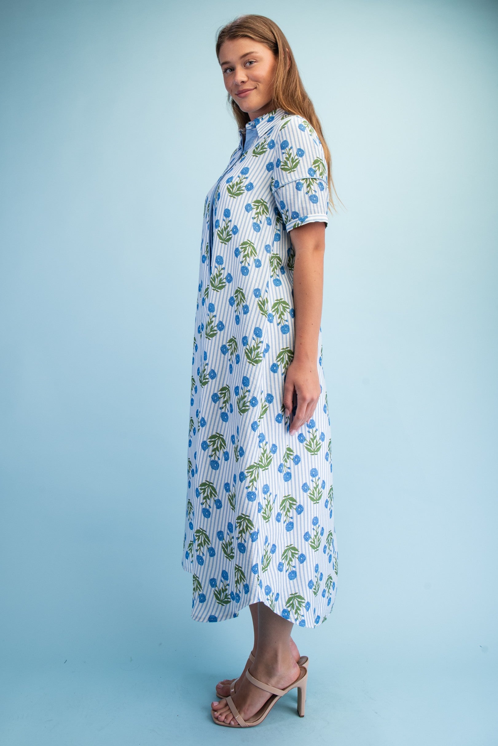 Elise Floral Maxi Dress