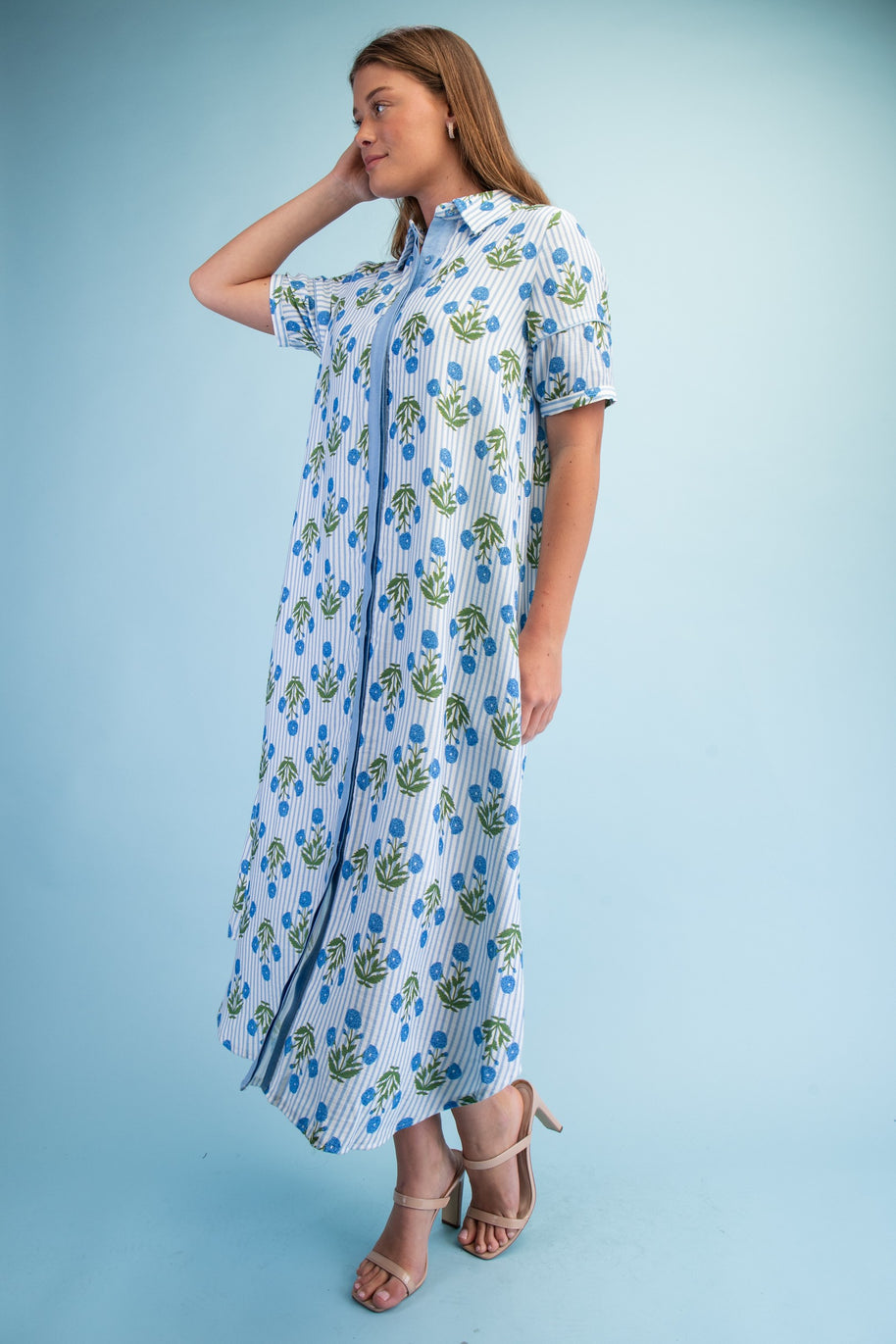 Elise Floral Maxi Dress