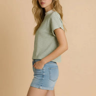 Ollikins Gingham Top