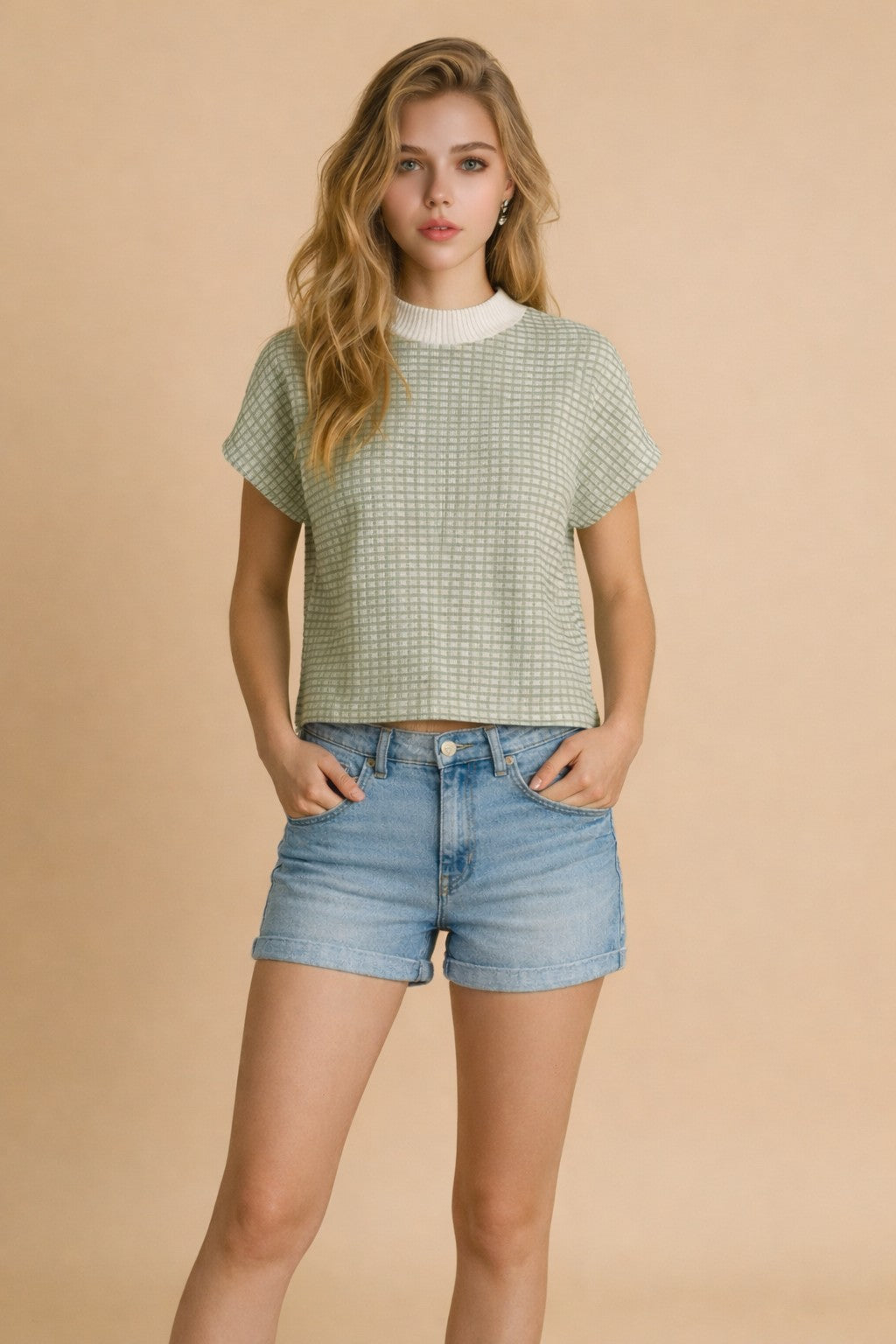 Ollikins Gingham Top
