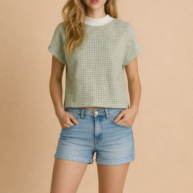 Ollikins Gingham Top