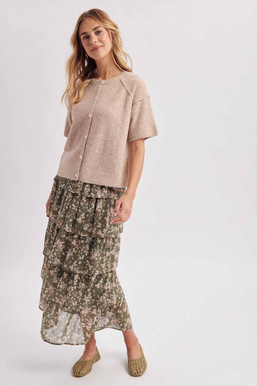 Fawn Cardigan Sweater