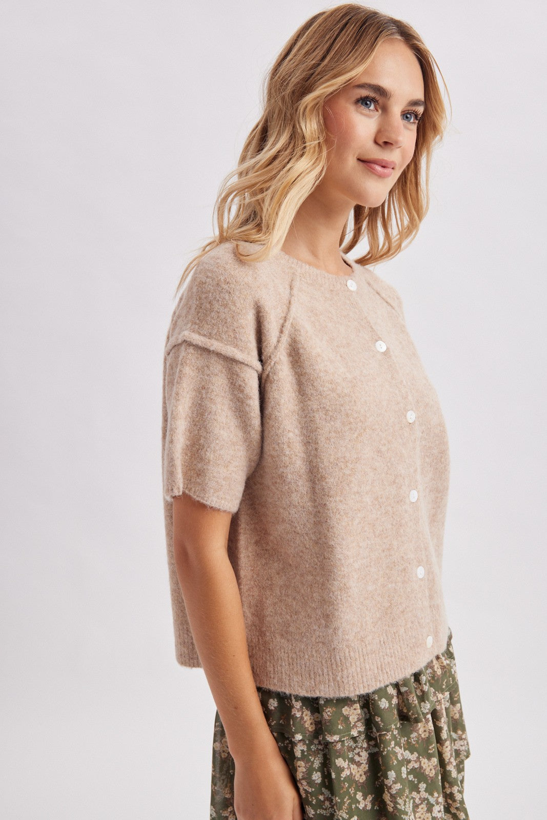 Fawn Cardigan Sweater