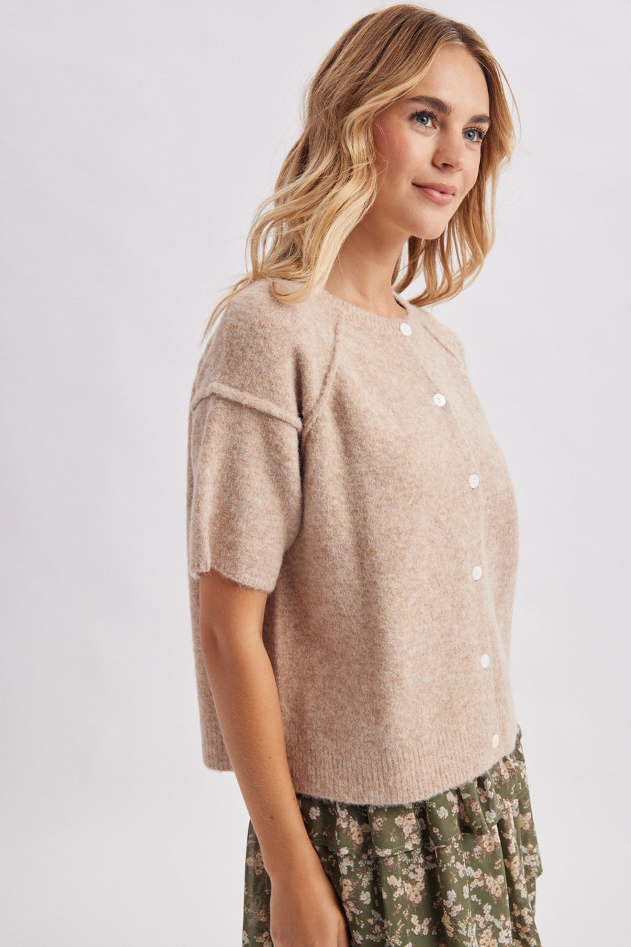 Fawn Cardigan Sweater