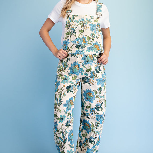 Floriography Overalls