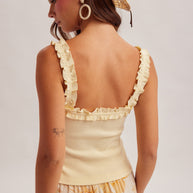 Rita Ruffle Tank