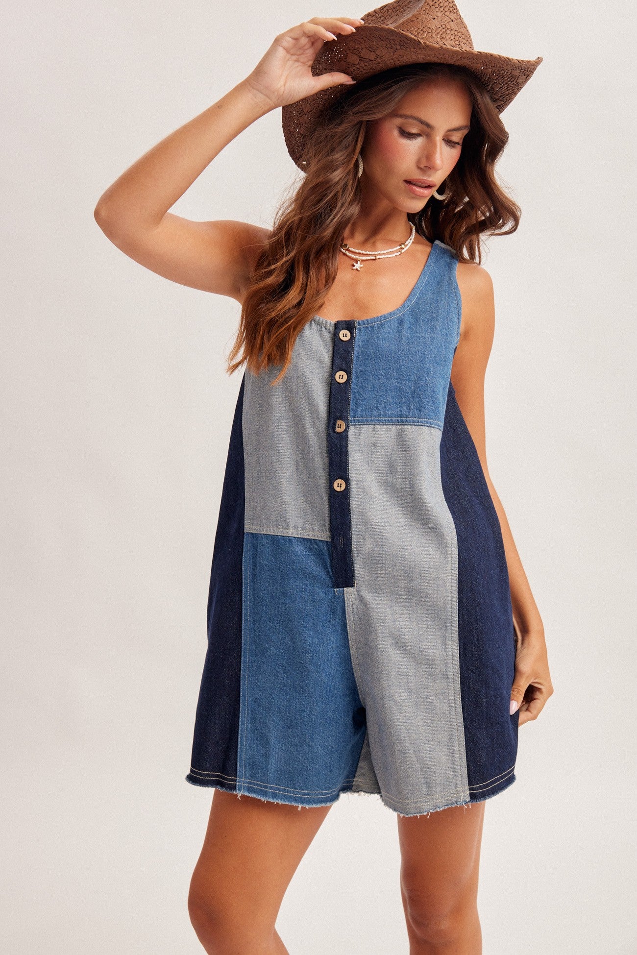 Dakota Denim Romper