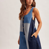 Dakota Denim Romper