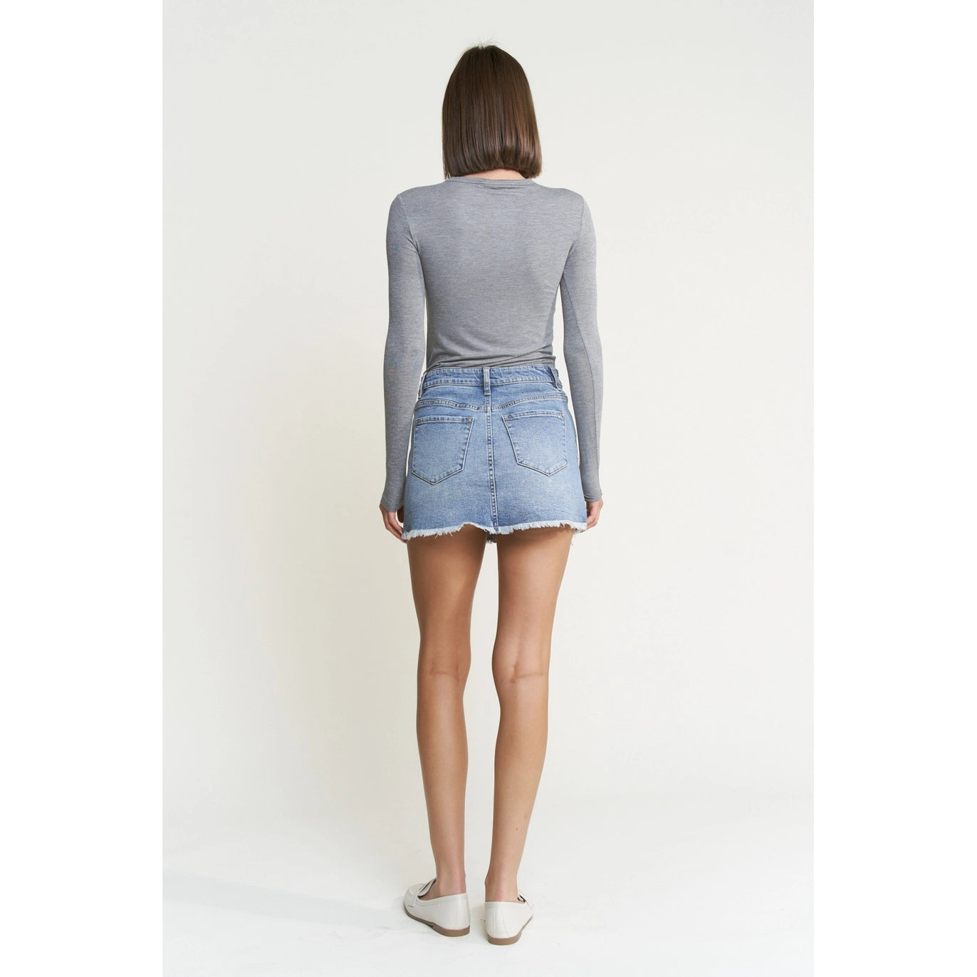 Simply Mini Denim Skirt