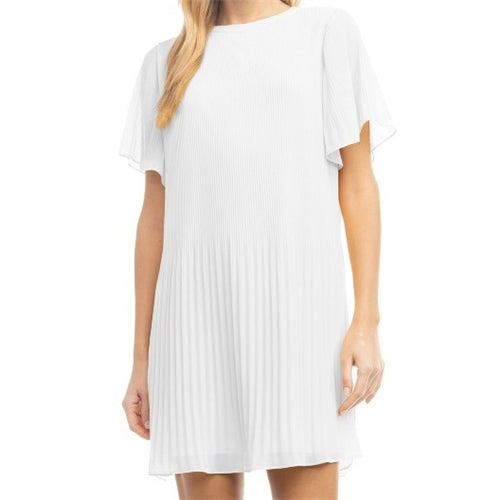 Godiva Pleated Mini Dress