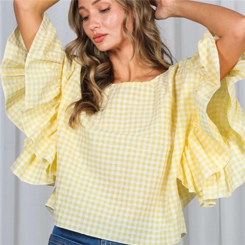 Wild Ruffles Top