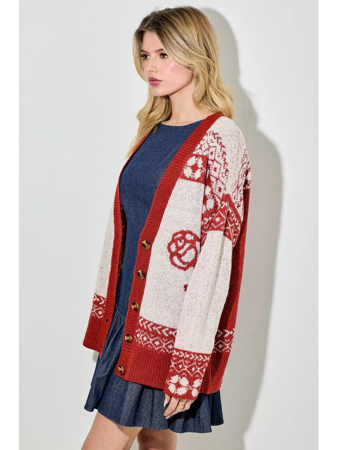 Cowgirl Printed Sweater