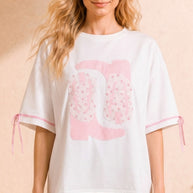Pink Cowgirl Top
