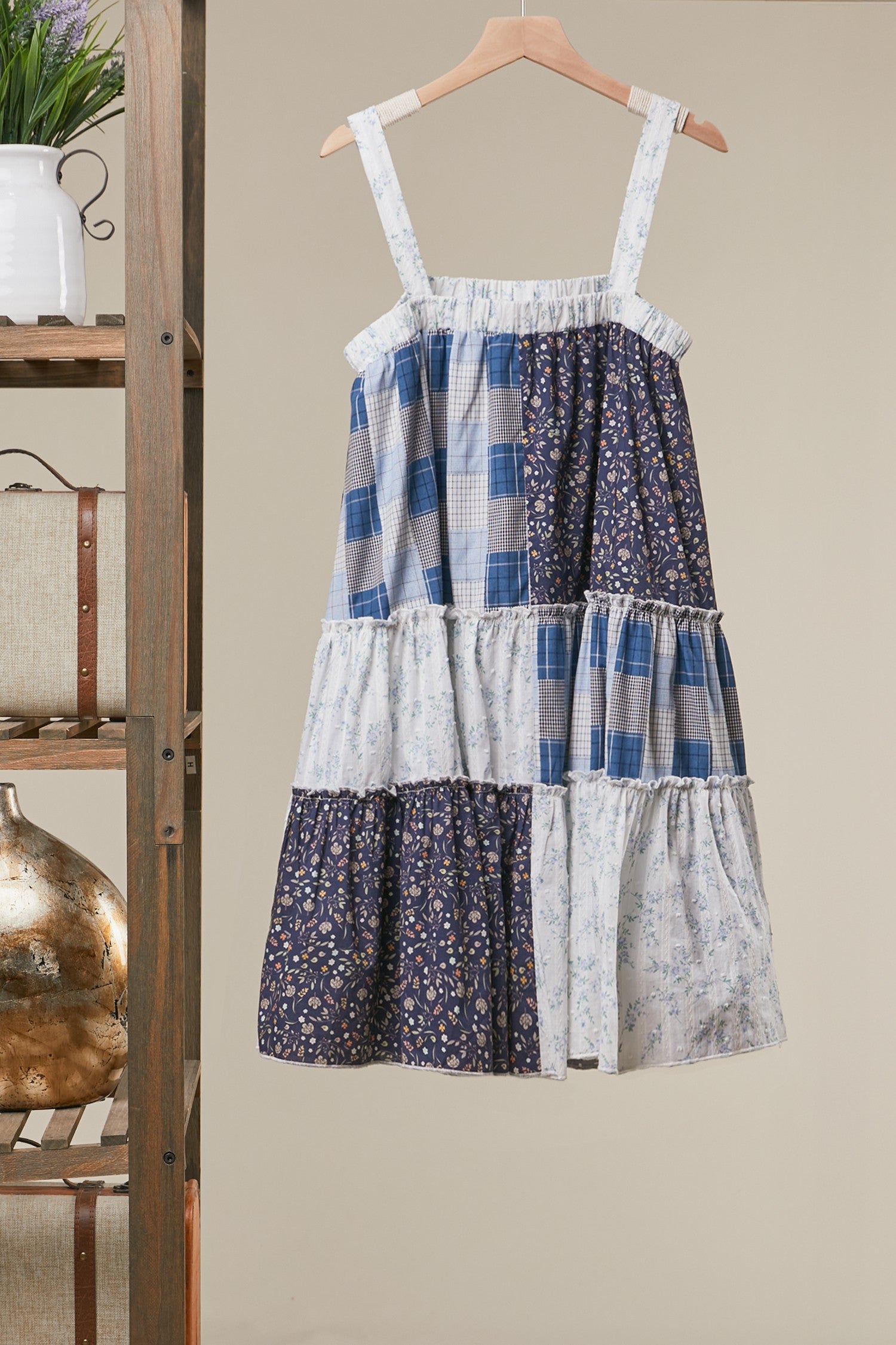 Bluebell Patchwork Dress