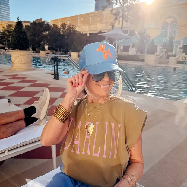 Darlin Cap Sleeve Tee