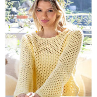 Sunny Shine Crochet Sweater