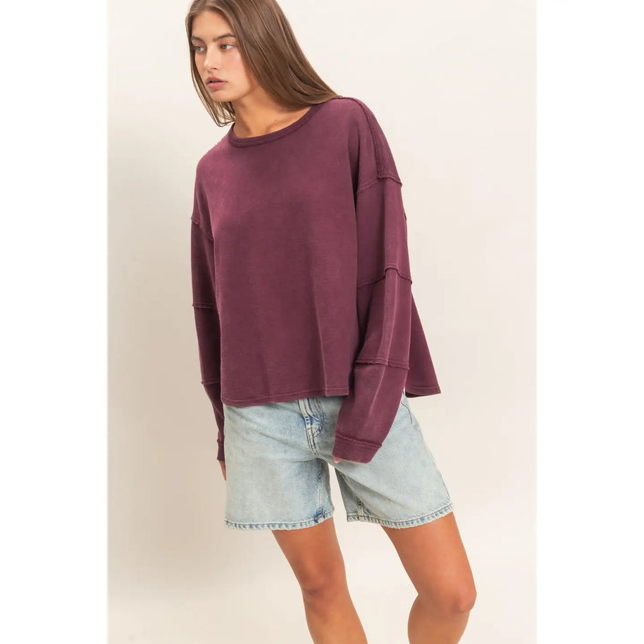 Edgy Oversized Top