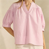 Shannon Striped Blouse