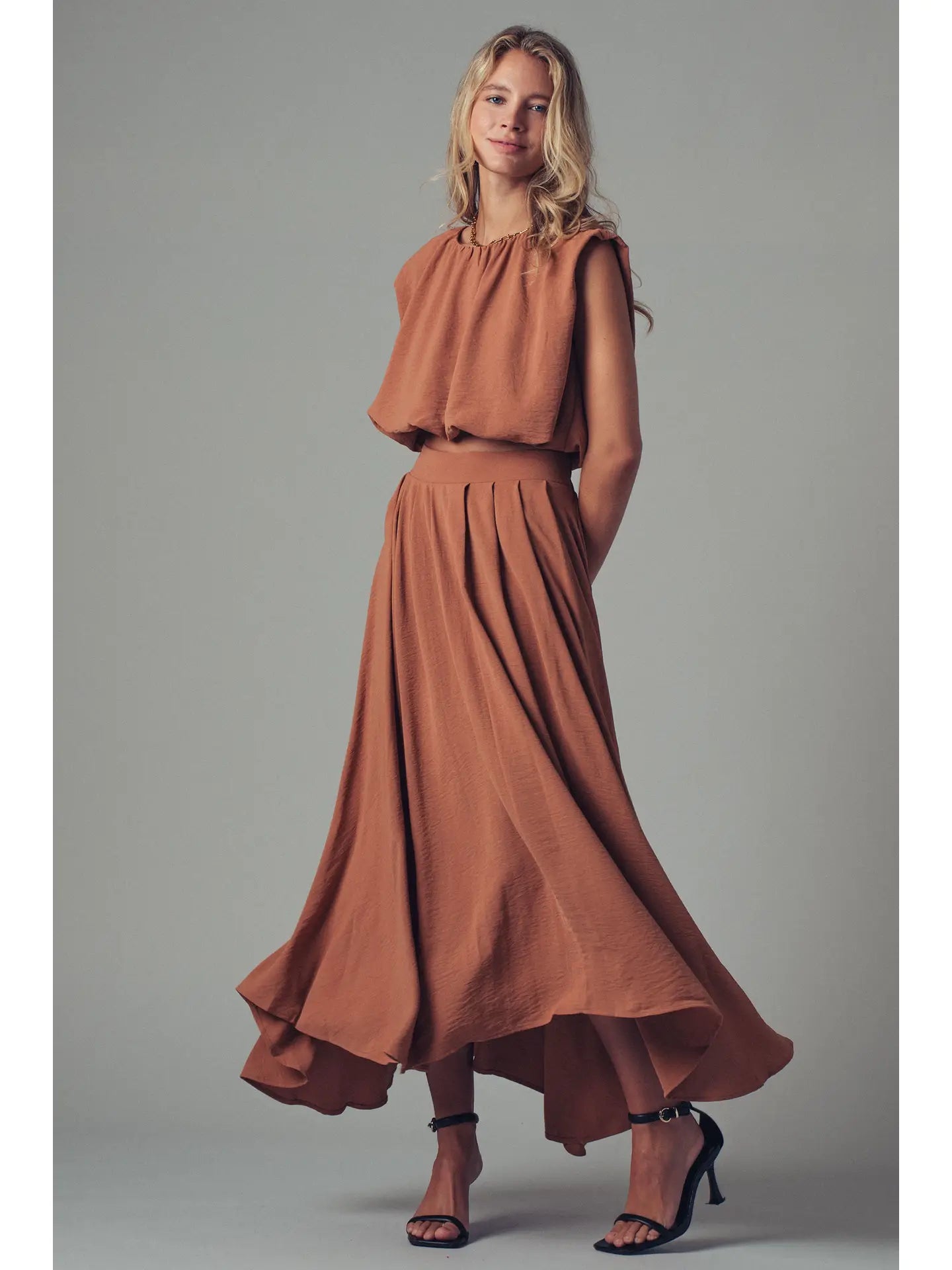 Volumina Tie Back Top
