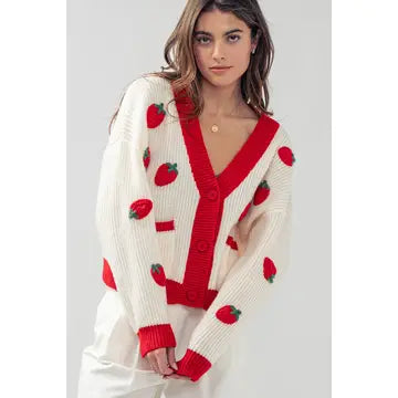 Strawberry Sweater