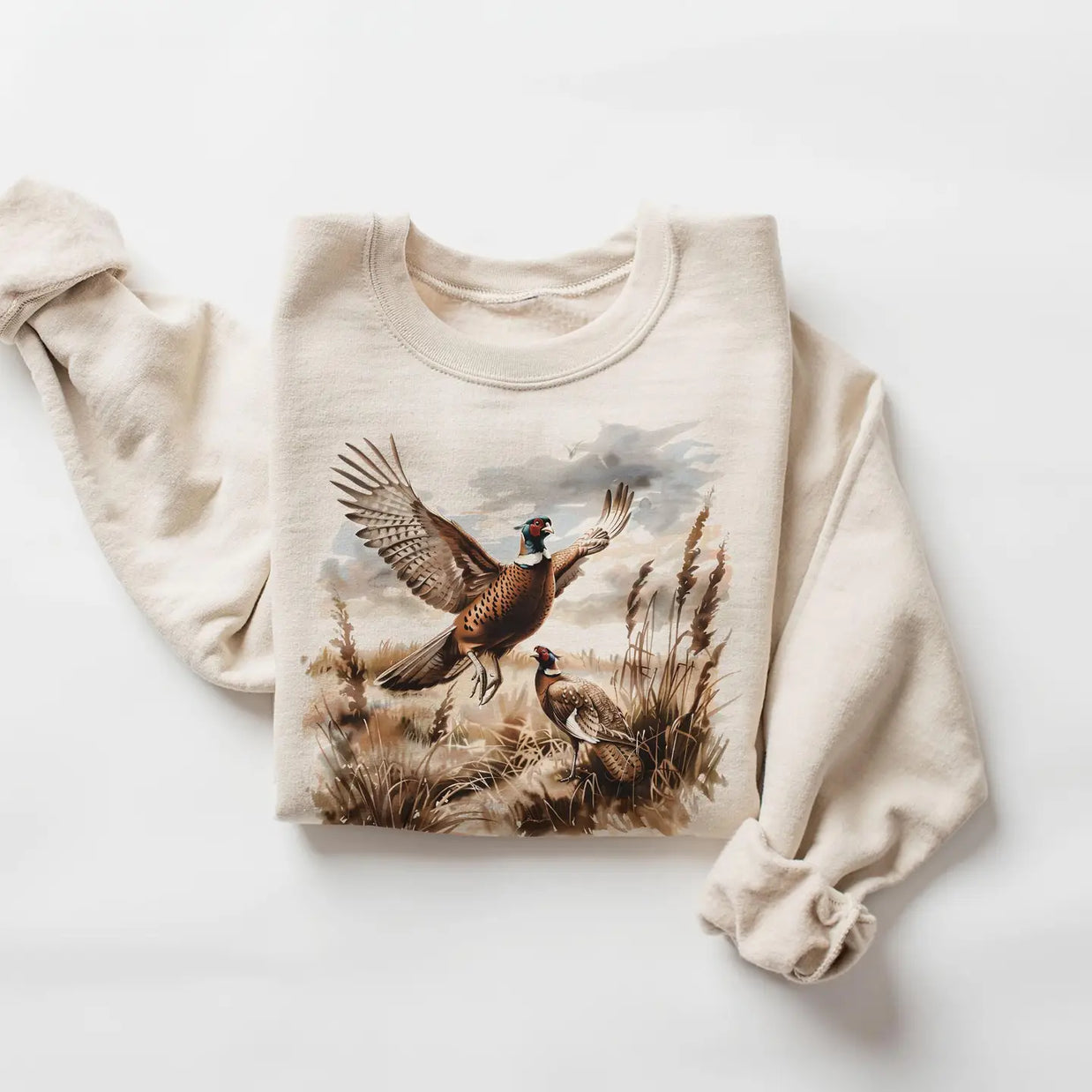 Retro Pheasant Sweatshirt