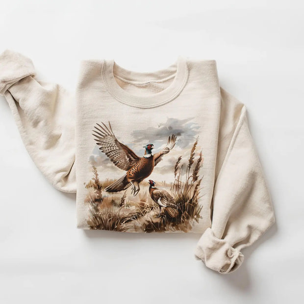 Retro Pheasant Sweatshirt