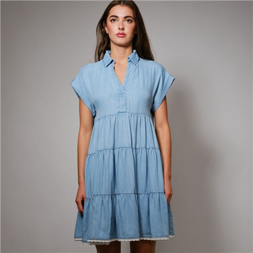 The Homerun Denim Dress