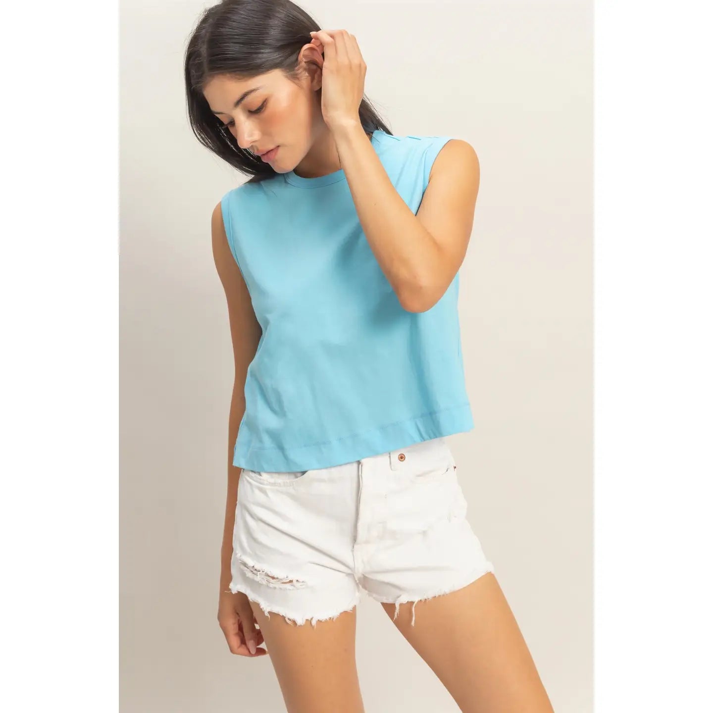 The Scarlett Boxy Tank
