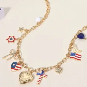 Americana Charm Necklace