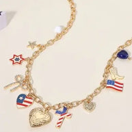 Americana Charm Necklace
