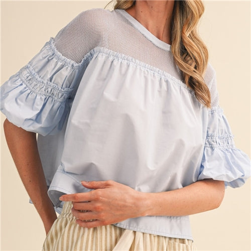 Meshed Up Blouse