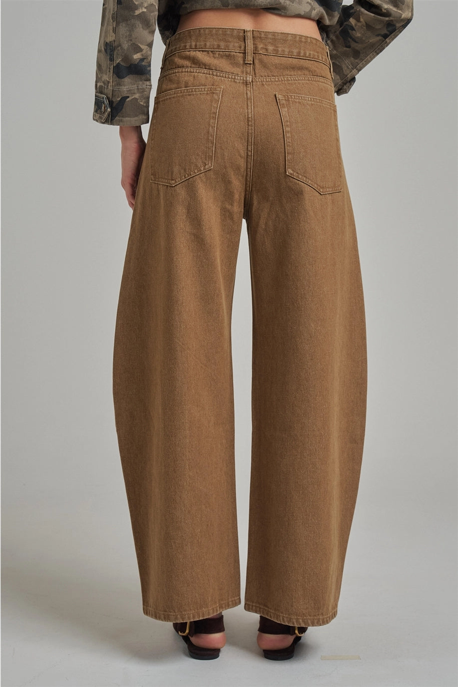 Vintage Barrel Stretchy Jeans