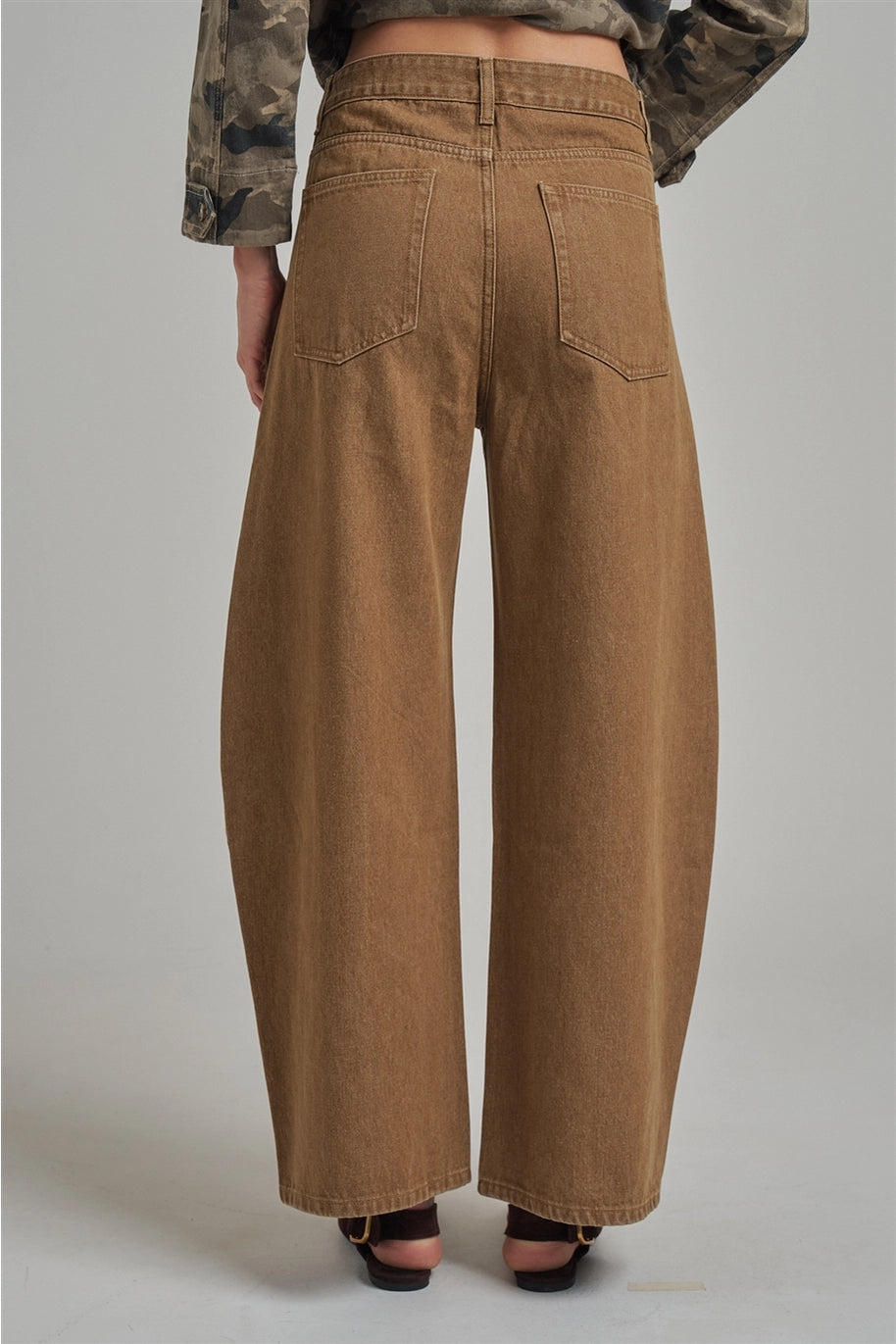 Vintage Barrel Stretchy Jeans