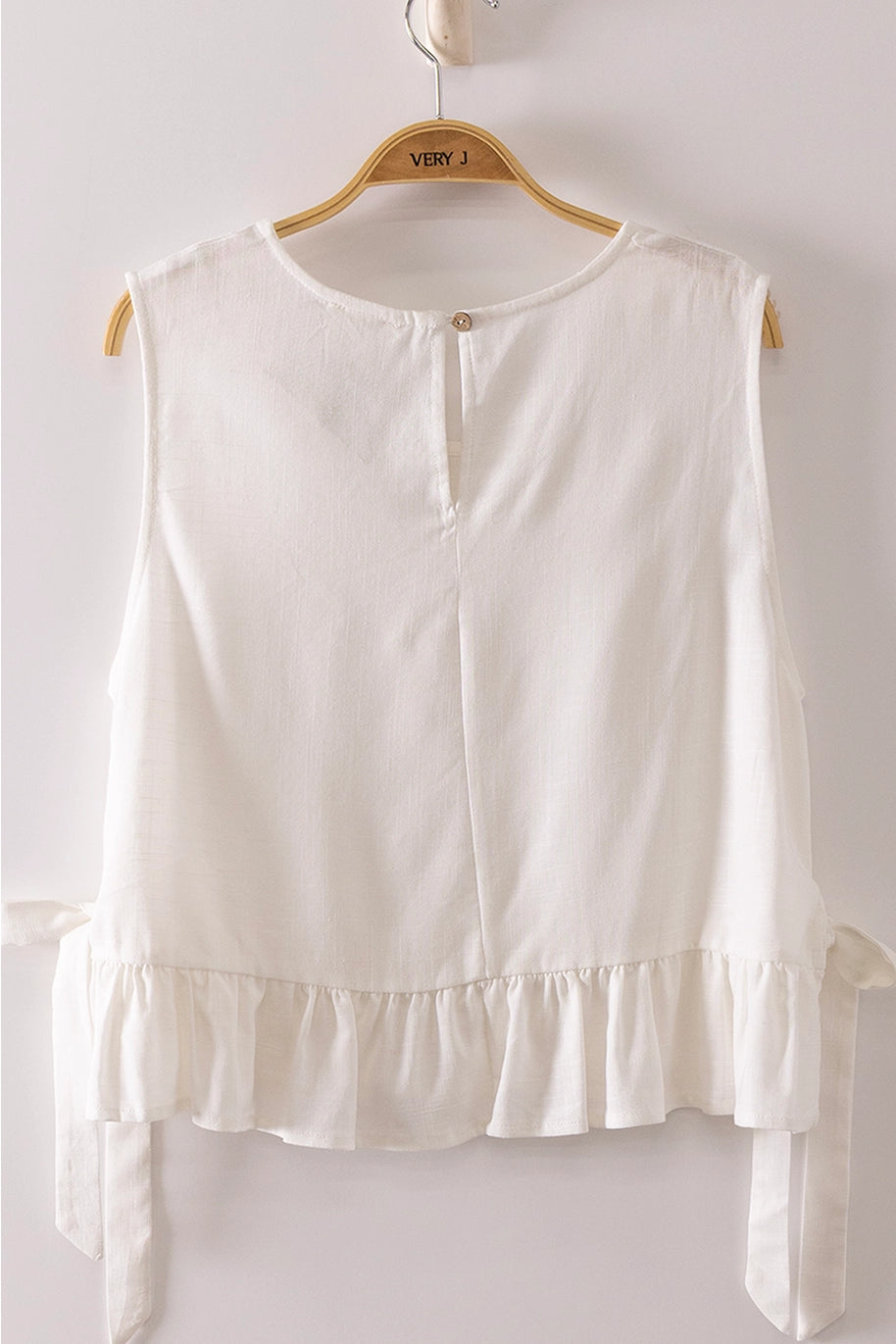 Pearlie Ruffled Top