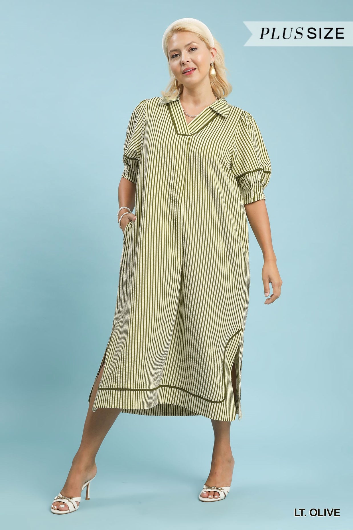 Stripe Me Up Midi Dress