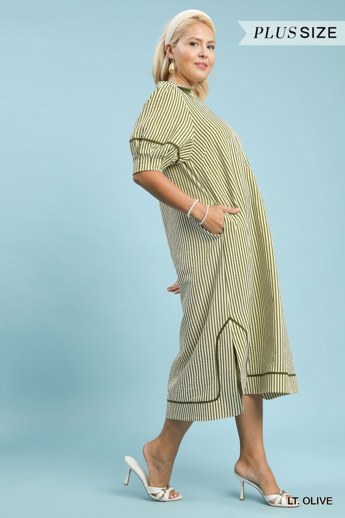 Stripe Me Up Midi Dress