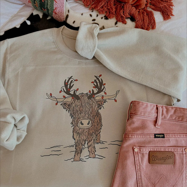 Christmas Cow Tee